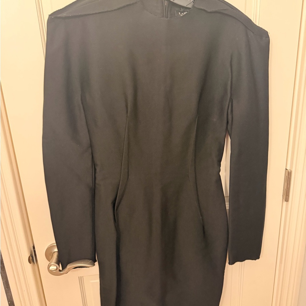 Lanvin Classic Black Long Sleeve Dress